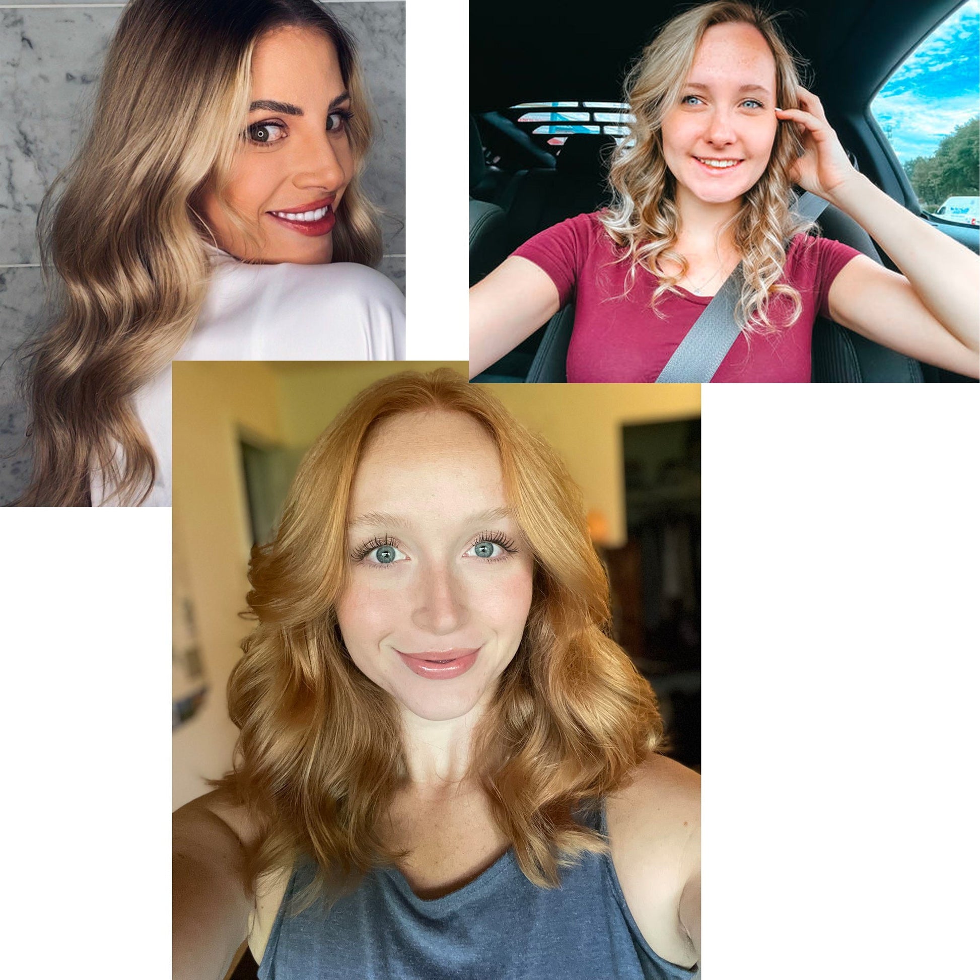 Kit de frisage sans chaleur - Rose - Launchify